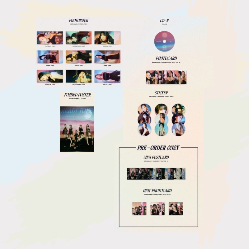 TWICE 12th Mini Álbum "Ready to be" Digipack w/POB - Image 2