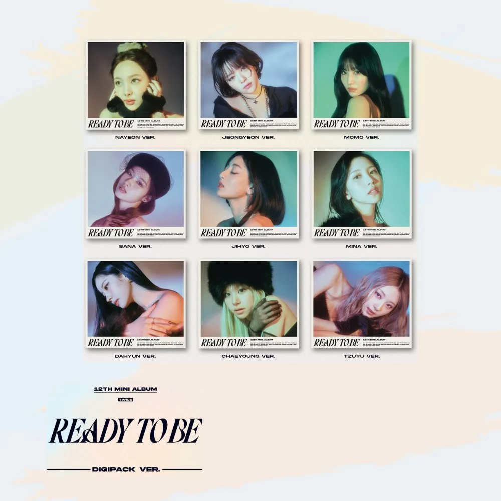 12th MINI ALBUM READY TO BE (DIGIPACK VER.)