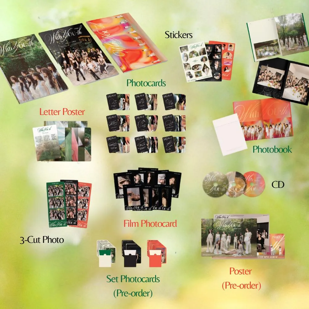 13th MINI ALBUM WITH YOU-TH - Image 2