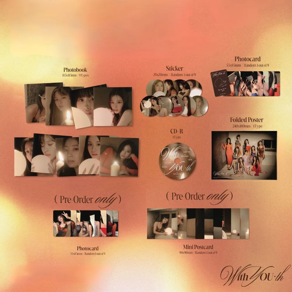 13th MINI ALBUM WITH YOU-TH (DIGIPACK VER.) - Image 2