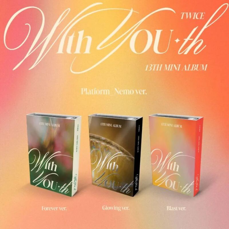 TWICE 13th Mini Álbum "With You-th" Plataform Nemo Ver.