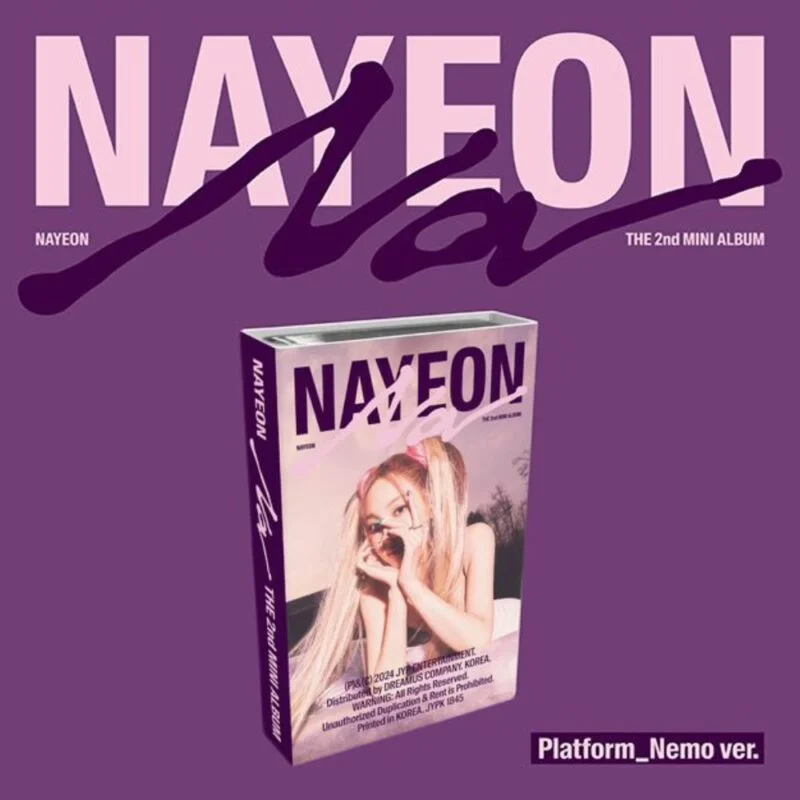 NAYEON 2nd Mini Álbum "NA" Plataform Nemo