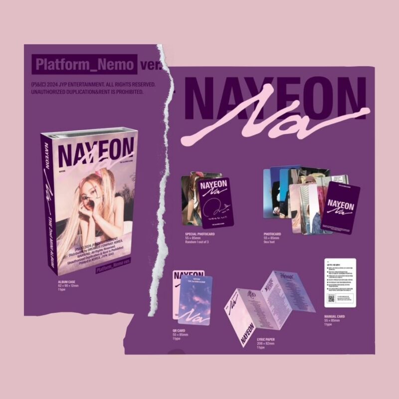 NAYEON 2nd MINI ALBUM NA (PLATAFORM NEMO VER.) - Image 2