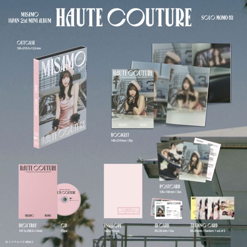 MISAMO 2nd Mini Álbum "Haute Couture" Momo Edition - Image 2