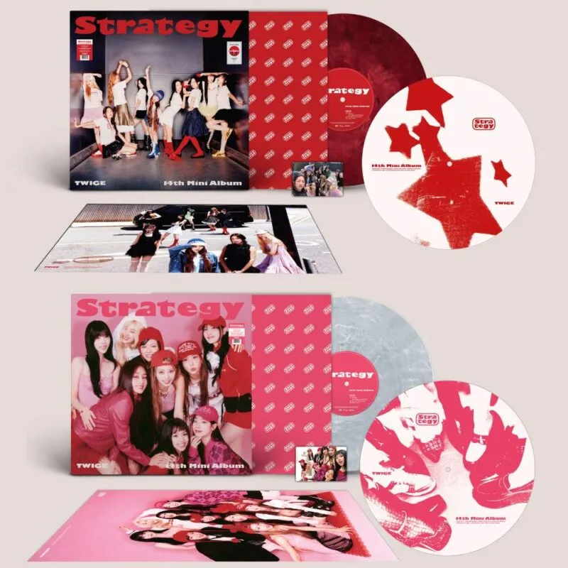 TWICE 14TH MINI ALBUM "STRATEGY" VINIL VER.