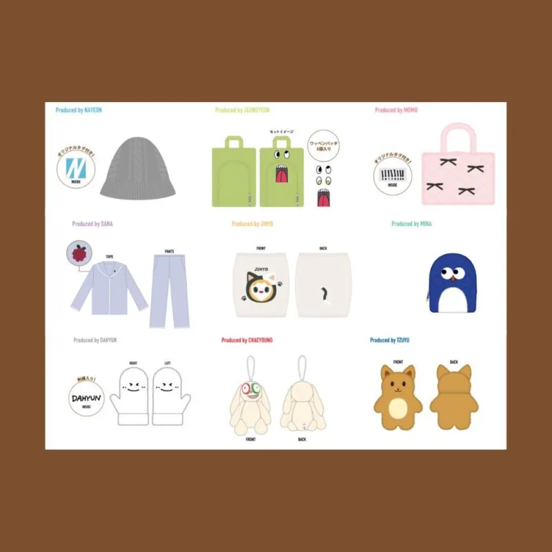 TWICE "SKI BAR" JAPAN POP-UP MERCH - Image 4