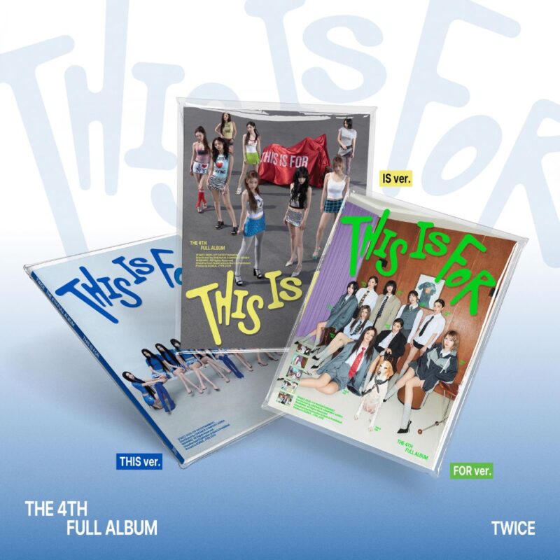 TWICE 4TH FULL ALBUM THIS IS FOR (FIRMADA VER.)
