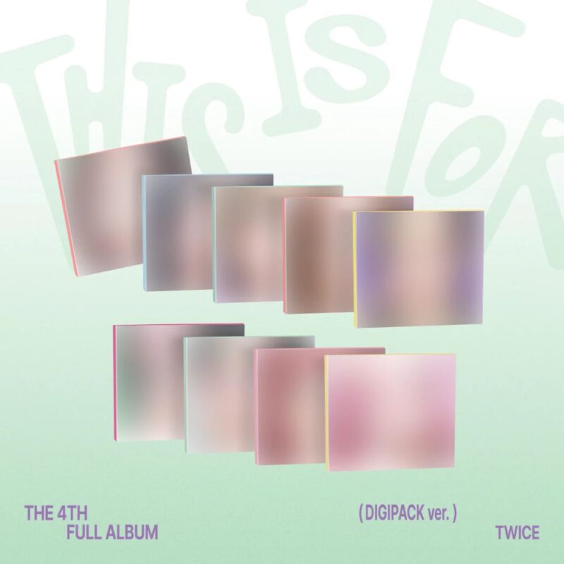 TWICE 4TH FULL ALBUM THIS IS FOR (DIGIPACK VER.)