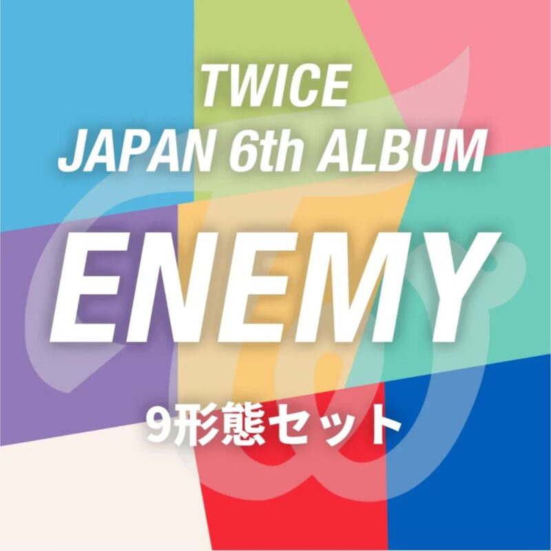 TWICE JAPAN 6th ALBUM ENEMY (INDIVIDUAL VER.)