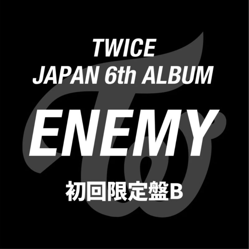 TWICE JAPAN 6th ALBUM ENEMY (LIMITED B VER.)