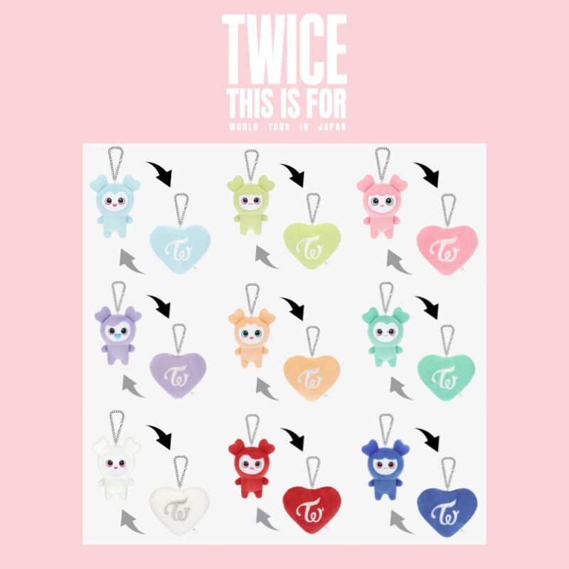 TWICE THIS IS FOR TOUR JAPAN MERCH (BABY LOVELY CHARM REVERSIBLE)