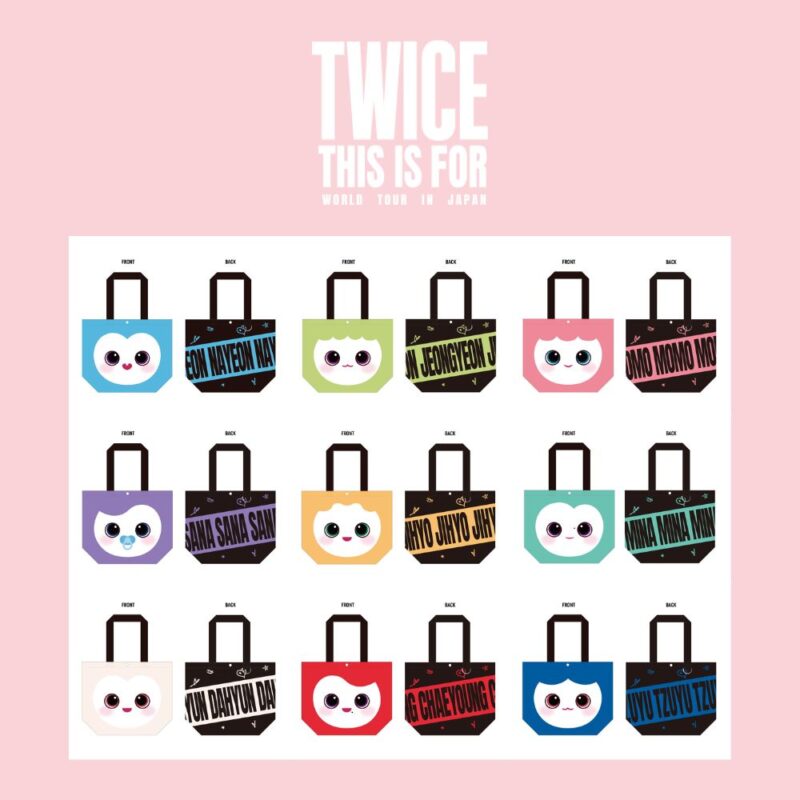 TWICE THIS IS FOR TOUR JAPAN MERCH (BABY LOVELY MINI SHOPPING BAG)
