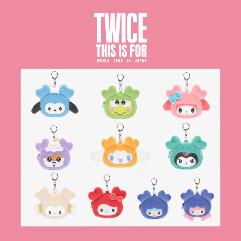 TWICE THIS IS FOR TOUR JAPAN MERCH (PHOTO BADGE POUCH)