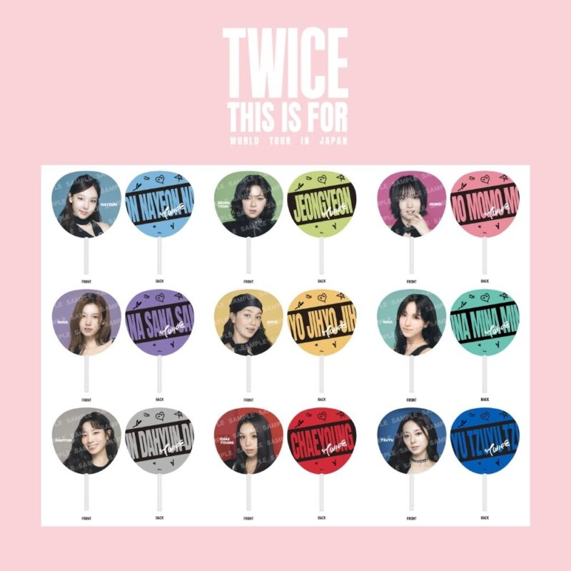 TWICE THIS IS FOR TOUR JAPAN MERCH (IMAGE PICKET)