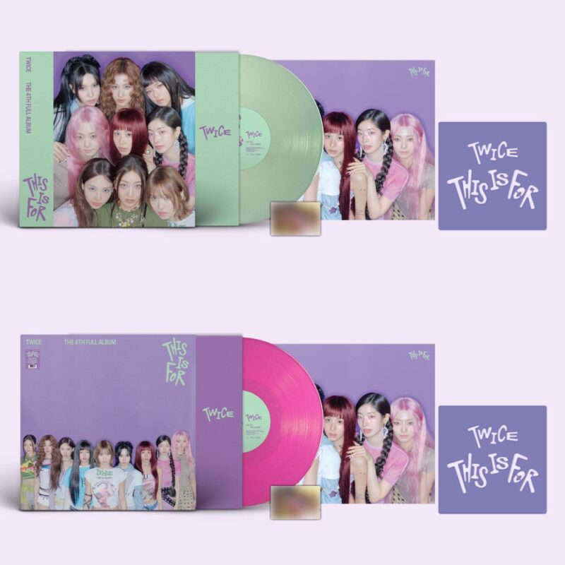 TWICE 4TH FULL ALBUM THIS IS FOR (VINIL VER.)