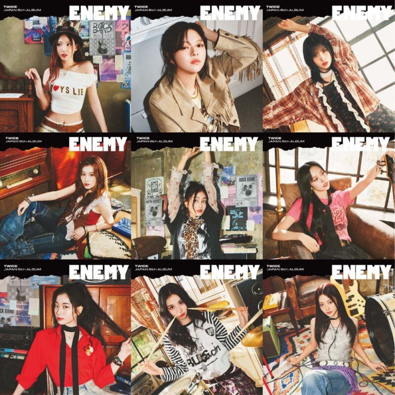 TWICE JAPAN 6th ALBUM ENEMY (INDIVIDUAL VER.)