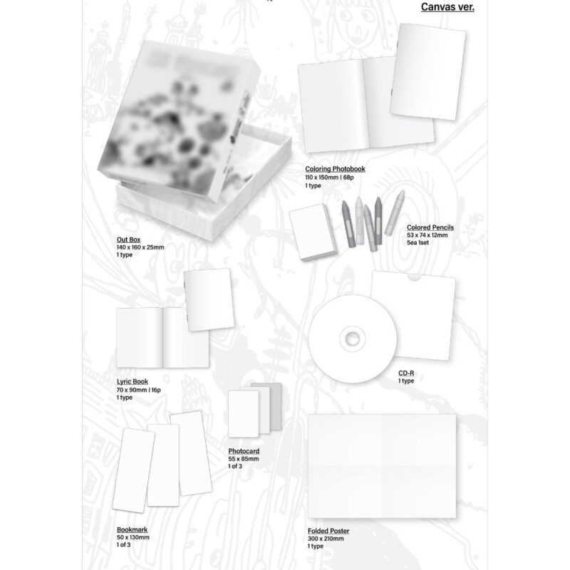 CHAEYOUNG THE 1ST ALBUM LIL FANTASY vol.1 (CANVAS VER.) - Image 2