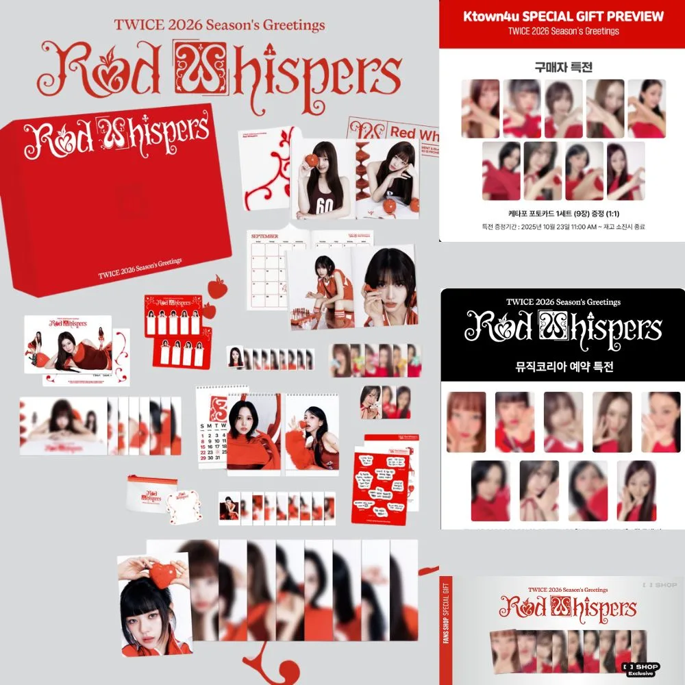 SEASON GREETINGS 2026 RED WHISPERS - Image 2