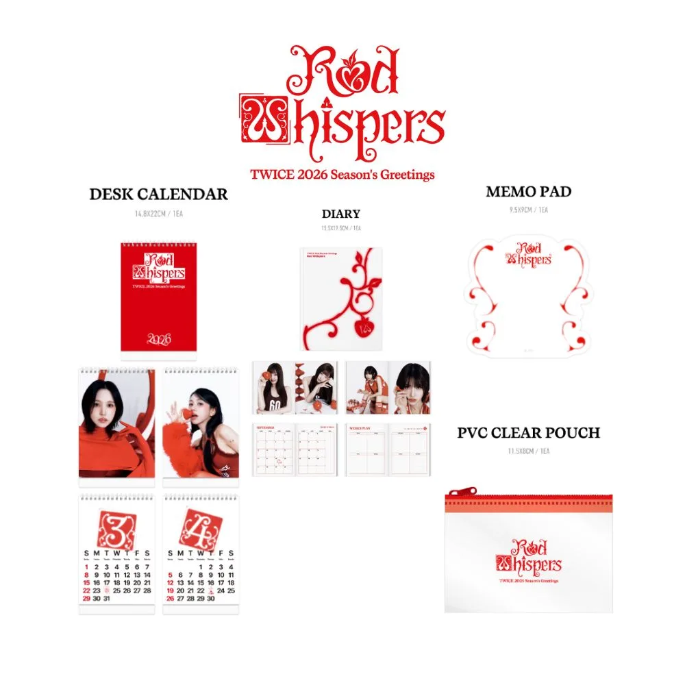 SEASON GREETINGS 2026 RED WHISPERS (SET INTEGRANTE) - Image 2
